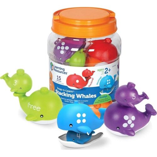 Learning Resources Baleines empiler Snap-n-Learn LER6709