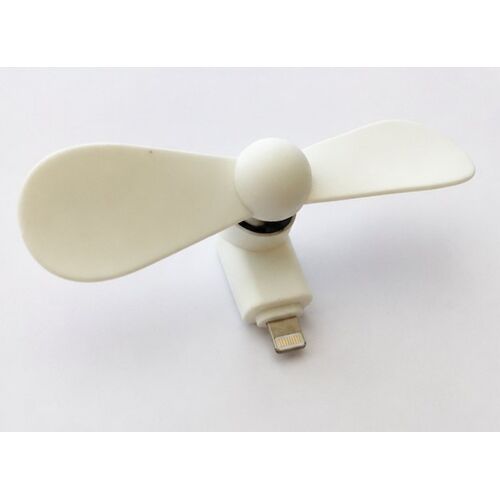 Mini ventilateur avec prise iPhone lightning