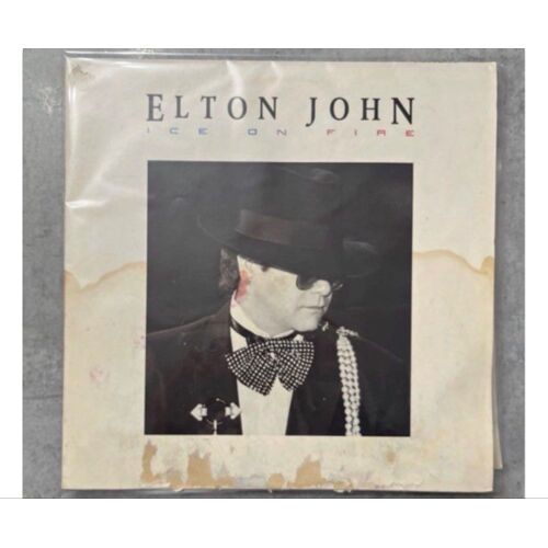 Disque 33 T Vinyle Elton John Ice On Fire 