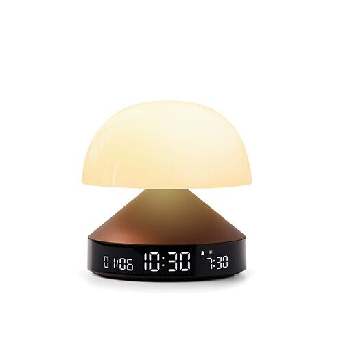 Réveil LEXON Mina Sunrise Simulateur d'aube Bronze