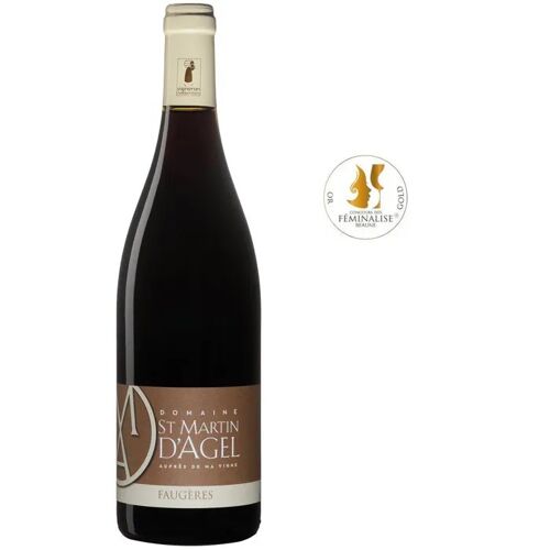 Vin Rouge Aop Faugères 2019 Domaine Saint Martin D'agel 75 Cl