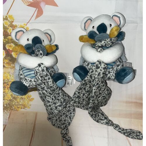 Doudou koala Doudou et compagnie Mon petit koala lange coton 