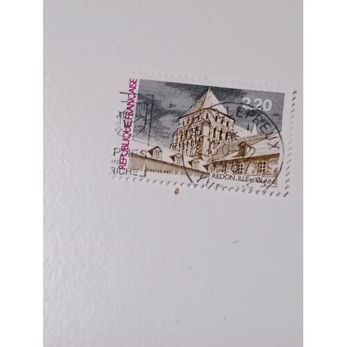 Timbre France 2,20 Yvert N° 2462 Oblitéré Rodon Le Clocher De 1987