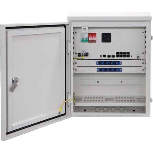 Ernitec ELECTRA-M10-OUTDOOR commutateur réseau Géré L2 Gigabit Ethernet (10/100/1000) Connexion Ethernet, supportant l'alimentation via ce port (PoE)