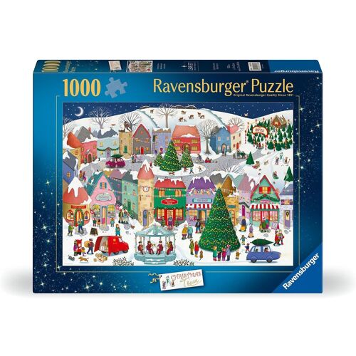 Puzzle La ville de Noël 1000 pcs