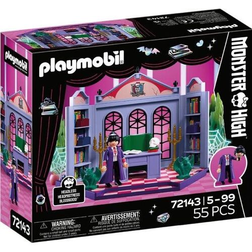 Playmobil Monster High 72143 - Le bureau de Mme le Proviseur Santête