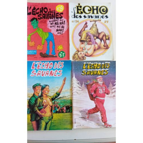 Lot De 4 Magazines Echo Des Savanes