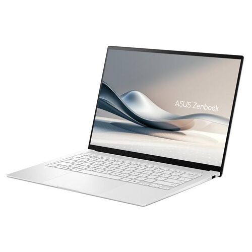 ASUS Zenbook S 14 UX5406SA-DICQJ488X - 14" Core Ultra 7 258V 32 Go RAM 1 To SSD Intel Arc Graphics 140V - Blanc
