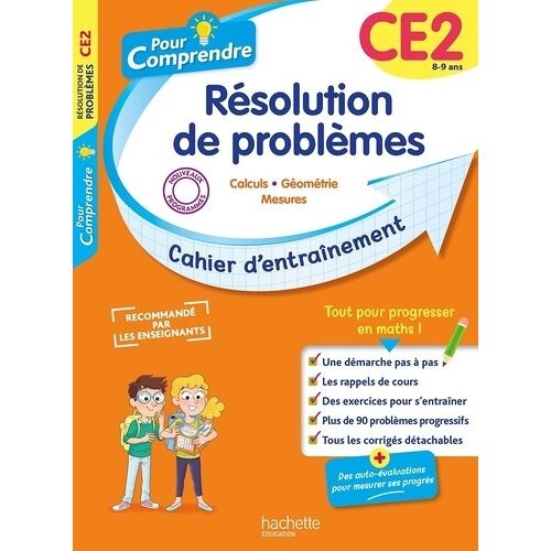 Résolution De Problèmes Ce2 - Cahier D'entraînement