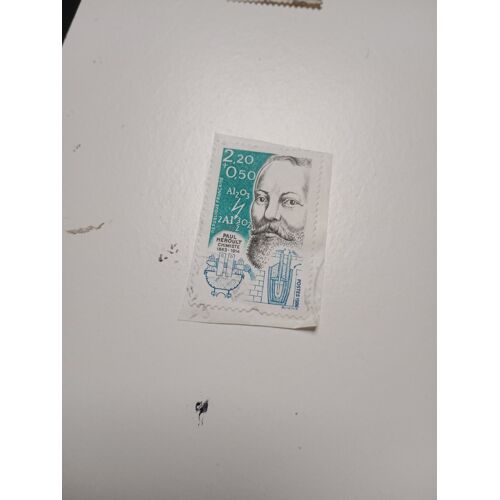 Timbre France 2,20 + 0,50 Yvert N° 2400 Paul Héroult, Chimiste (1863-1914).De 1986