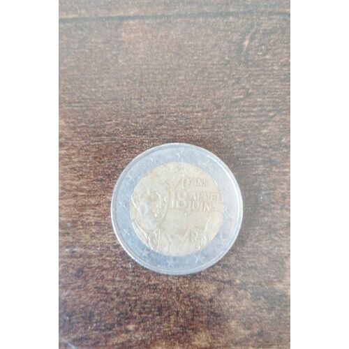Piece De Monnaie De 2 Euros. 70 Ans, Appel Du 18 Juin.
