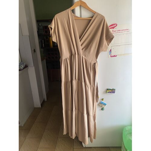 Robe Longue Neuve Camel