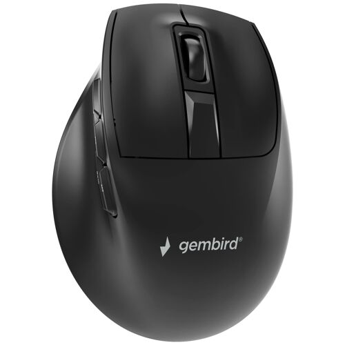 Gembird MUSW3-9B-01 souris Bureau Droitier RF Wireless + Bluetooth + USB Type-A Optique 2400 DPI