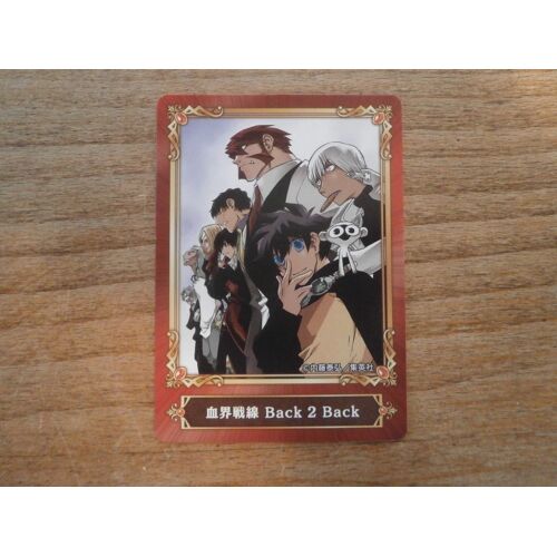 Carte Promo Blood Blockade Battlefront - Jump Fair '22 (Not For Sale) - Japan 2022
