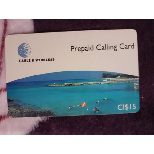 Télécarte Prépayée Cayman Island 15 $