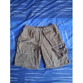 Bermuda Tribord Velours Côtelé Marron Clair Taille S