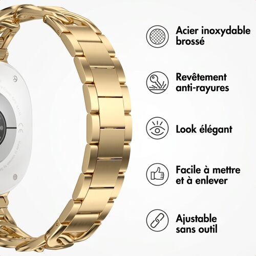 Selencia Bracelet Chain Connexion Universelle 20 Mm Doré