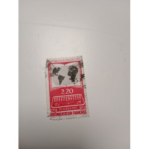 France Timbre Oblitéré 2,20 Yvert N° 2391 La Documentation Française. De 1985 +