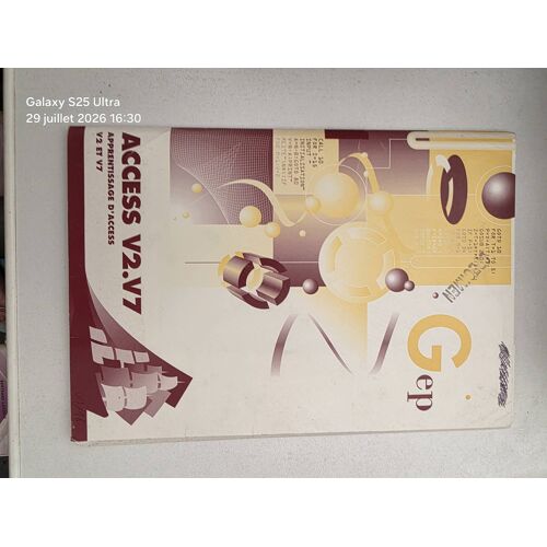 Access V2.V7, Éditions Gep