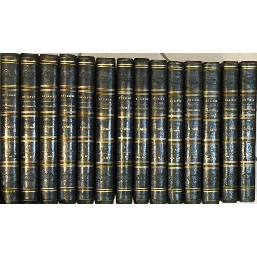 Du Cange Charles Du Fresne, Sieur De. Glossarium Mediae Et Infimae Latinitatis Conditum..., 7 Volumes (En 14) – Complet.