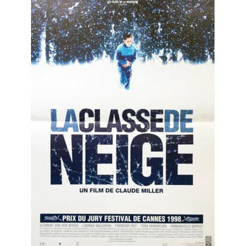 La Classe De Neige - Affiche Originale De Cinéma - Format 40x60 Cm - Un Film De Claude Miller Avec Clement Van Den Bergh, Lokman Nalcakan, Francois Roy, Yves Verhoeven, Emmanuelle Bercot - Année 1998