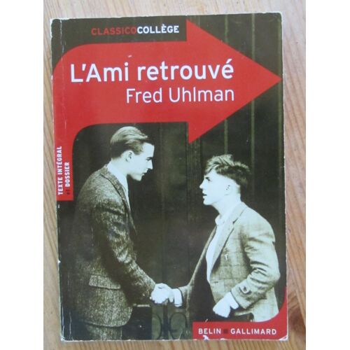 L'Ami Retrouvé Par Fred Uhlman