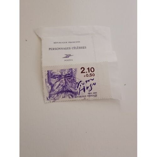 Timbre France 2,10+0,50 Yvert N° 2358 -Victor Hugo (1802-1885).De 1985