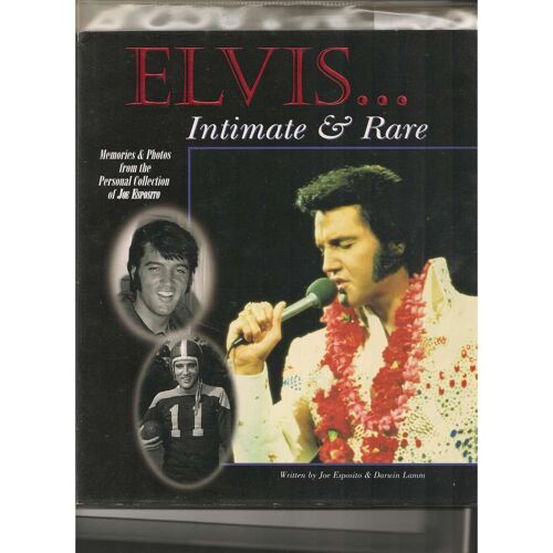 Elvis Presley Intimate And Rare Book / Livre Usa Joe Esposito 100 Pages Of Unreleased Private Elvis Photos !