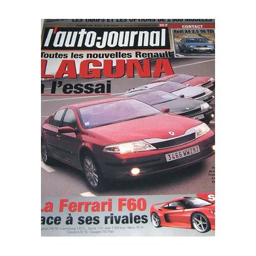 Auto Journal 555 De 2000 Laguna 1.8 16v,Skoda Octavia 2.0 Elegance,Nissan Primera 1.8e,Peugeot 406 1.8 16v St,Lancia Lybra 1.6 16v,Alfa 156 1.6 Ts,Laguna 3.0 V6 Initiale,Volvo S60 2.4t Bva,Laguna 1.9