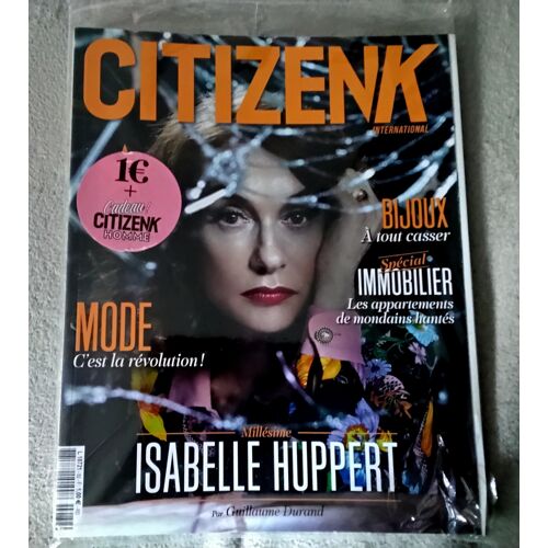 Citizenk Internationnal N° 82 Printemps 2017 : Isabelle Huppert Et Citizenk Homme N° 14 Printemps 2017 : Dr Sy Mr Omar