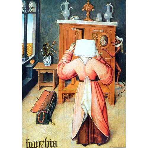 Bosch Jérôme Lot 2 Cartes Postales Tableaux Peinture