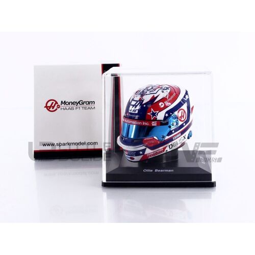 Spark 1/5 - Casque Oliver Bearman - Usa Gp 2025 5hf229-Spark