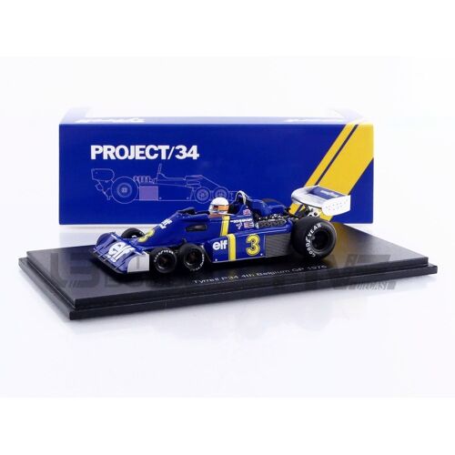 Spark 1/43 - Tyrrell P34 - Belgian 1976 (J. Scheckter) S7305-Spark