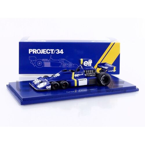 Spark 1/43 - Tyrrell P34 Présentation - 1975 S7315-Spark