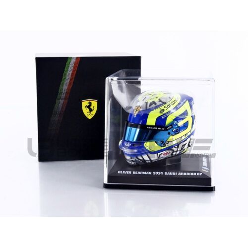 Looksmart 1/5 - Casque Ollie Bearman - Saudi Arabian Gp 2024 Lshel019-Looksmart