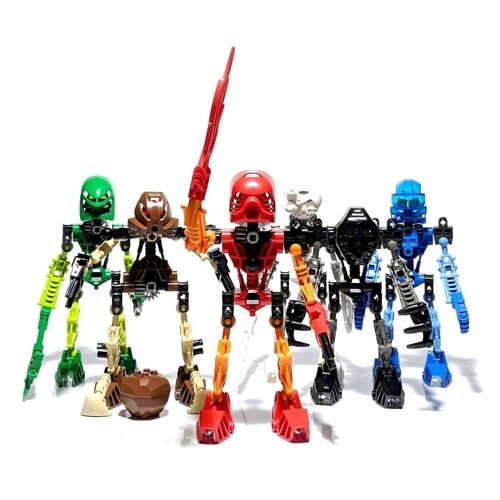 Lego Bionicle Toa Mata 8531 Pohatu 8532 Onua 8533 Gali 8534 Tahu 8535 Lewa 8536 Kopaka