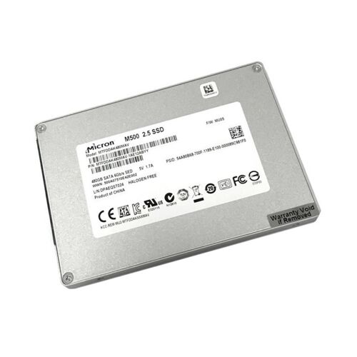 SSD 480Go 2.5" Micron M500 MTFDDAK480MAV-1AE12ABYY SATA III 6Gbps