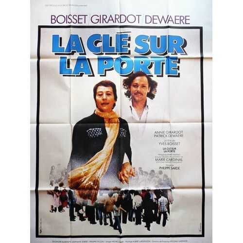 La Clé Sur La Porte - Véritable Affiche De Cinéma Pliée - Format 120x160 Cm - De Yves Boisset Avec Annie Girardot, Patrick Dewaere, Eléonor Klarwein, Mathieu Schiffman, Jean-Roger Milo  - 1978