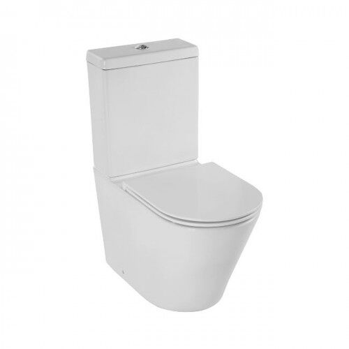 WC au sol sans bride Rodin+ sortie vario avec abattant