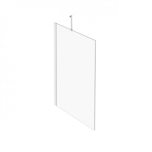Pare-bain fixe 140x85 cm - profilé chromé JACOB DELAFON