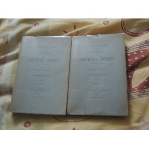 Les 2 Tomes De Fragments D'Un Journal Intime Précédés D'Une Étude Par Edmond Scherer