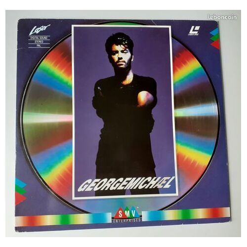 George Michael - Laserdisc Documentary 50' De 1990 / Ld Video Music Rare