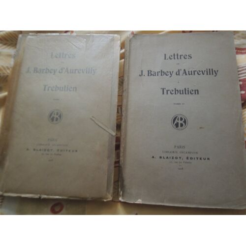 Lettres À Trebutien (Tome 1 Et Tome 2)