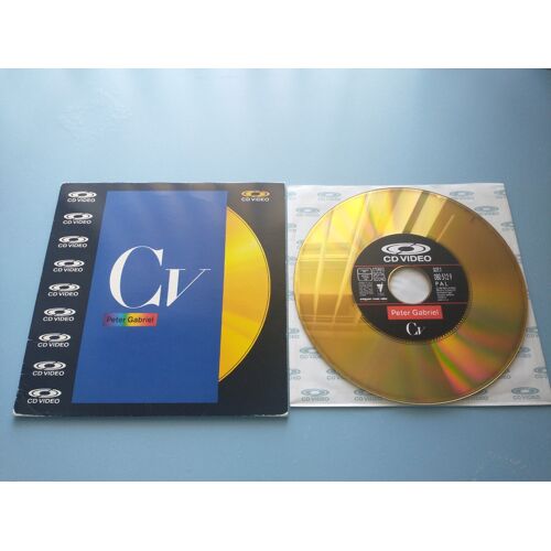 Peter Gabriel : Cv - Laserdisc Cd Video Polygram