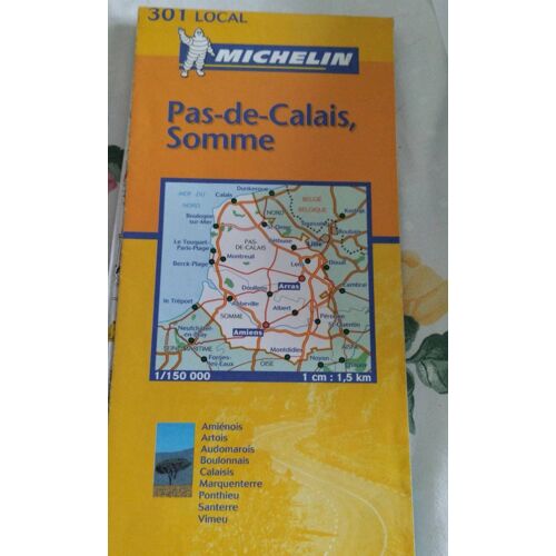 Carte Michelin 301