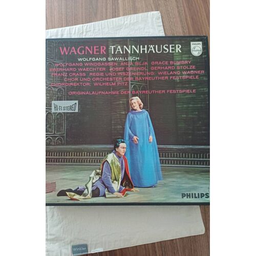 Wagner, Wolfgang Sawallisch - Tannhäuser - Netherlands 3lp
