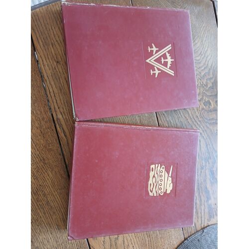 2 Tomes De Livres Ancien De La Seconde Guerre Mondiale 1939-1942
