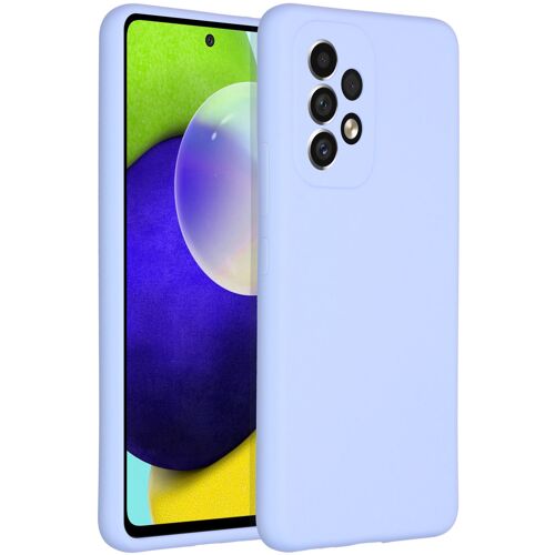 Accezz Coque Liquid Silicone Samsung Galaxy A53 Violet