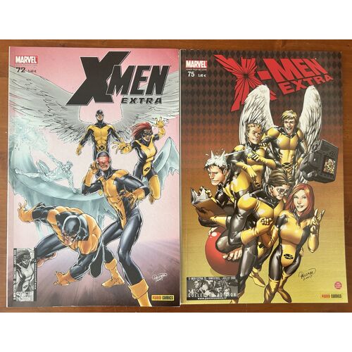 X-Men Extra N° 72 + N° 75 ( Coalition + Envol : X-Men First Class #8 À #15. ) Collector Edition Panini 2009