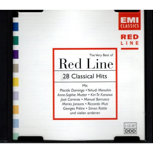 Placido Domingo, Yehudi Menuhin, Anne-Sophie Mutter, Kiri Te Kanawa, José Carreras, Riccardo Muti, Manuel Barrueco, Mariss Jansons, Georges Prêtre, Simon Rattle ‎– - The Very Best Of Red Line